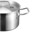 Low MOQ High Quality Hot Design Stainless Stock Pot